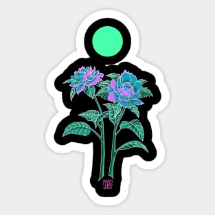 Flower Sunset Sticker